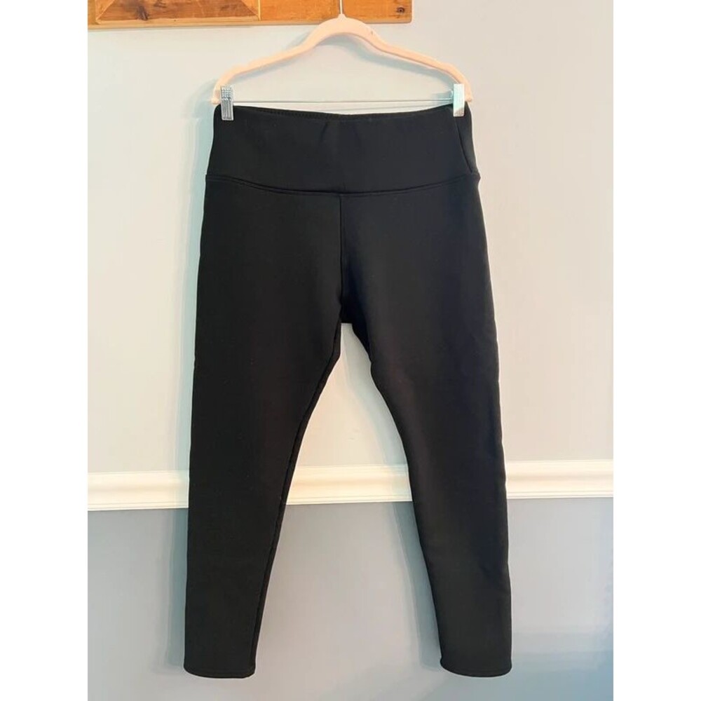 Fleece Lined Black Leggings Women’s Size XL